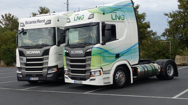 Der Scania R 410 LNG fuhr im Vergleich zum Diesel-Pendant 29 Cent/km Ersparnis an Kraftstoff- und Mautkosten ein.