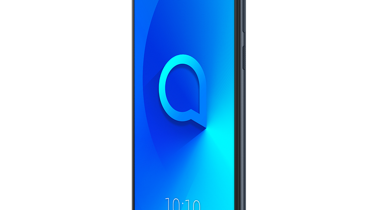 Alcatel 3_Spectrum Black_Front Right