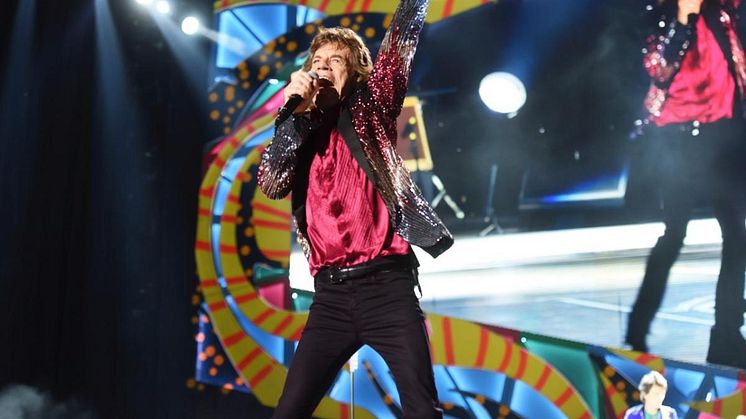 Live-optagelse fra Rolling Stones-koncert