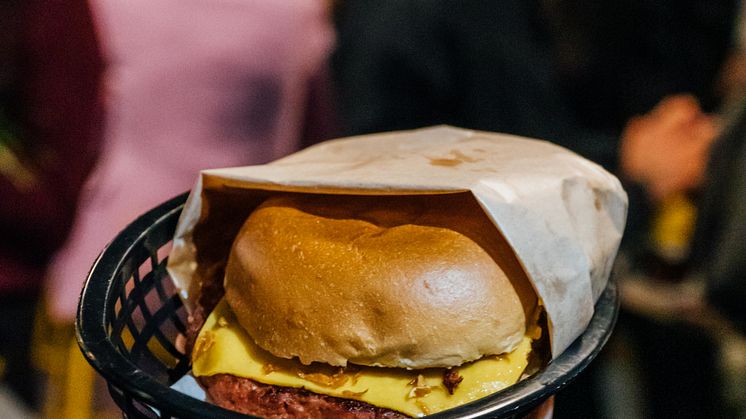 Naturli-burger på Munchies