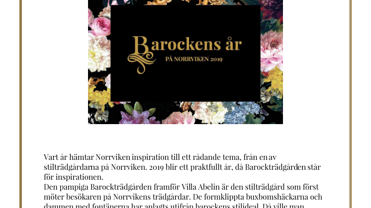 Det blir ett barockt år!