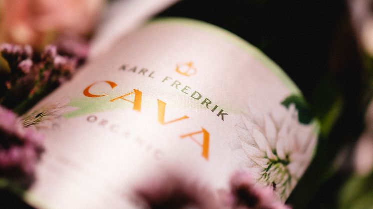 Karl Fredrik lanserar ekologisk Cava!