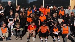 Elever från Erlaskolan i Falun