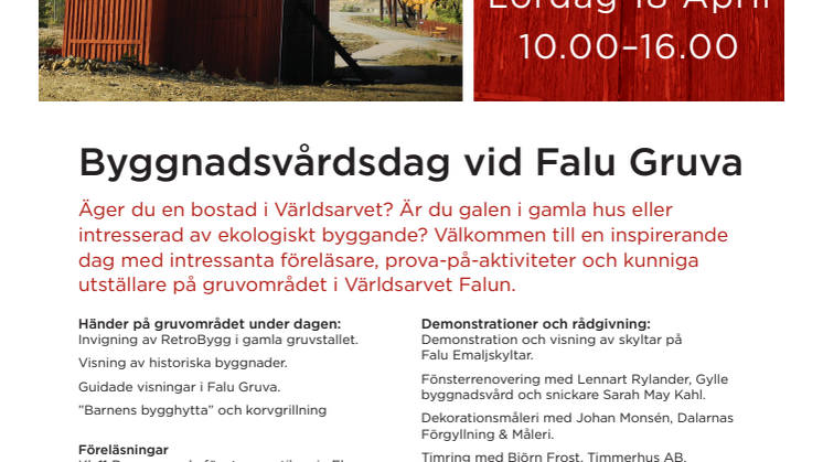 Program byggnadsvårdsdag