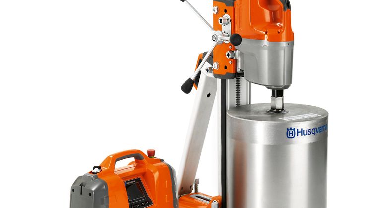 Bauma: Husqvarna DM 650 – en kraftfull elektrisk borrmotor med låg vikt 