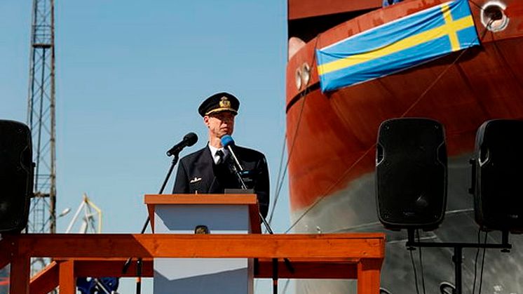 Marinchef Jens Nykvist, foto: Saab