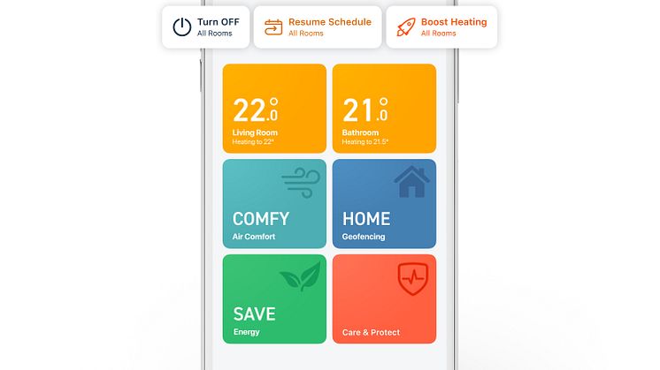 Nye tado app features