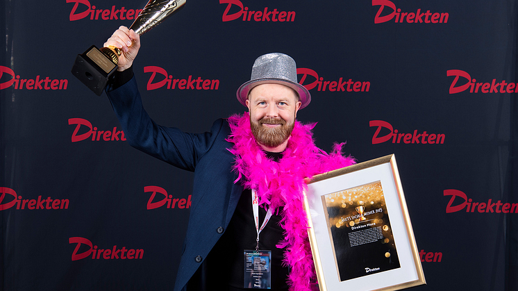 Jörgen Ingemarsson och Direkten Nora vann i helgen pris för Årets Sociala medier på Direktenträffen.