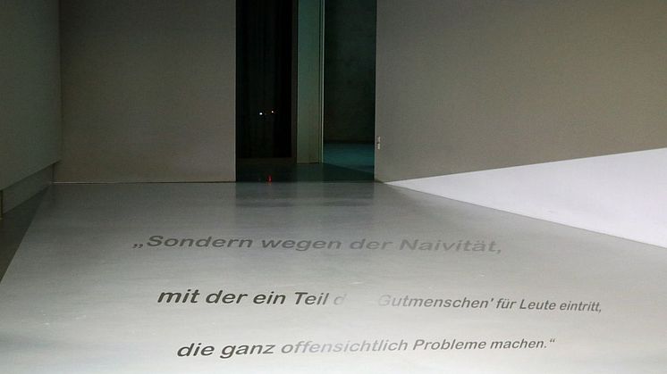 Ausstellung "Explosion" von Mario Pfeifer in der GfZK