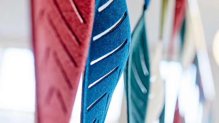 Detalj från skolmatsalen, Västerviks gymnasium