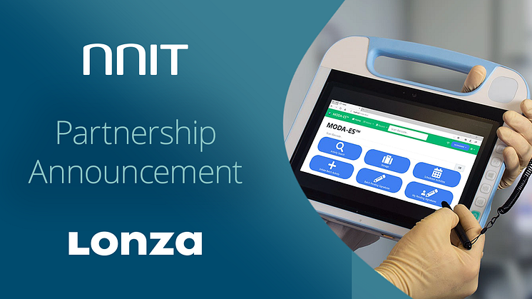 Lonza and NNIT partner to speed up MES projects