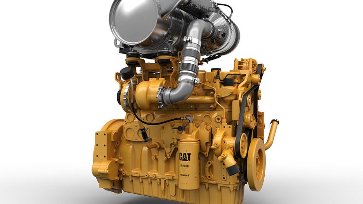 CAT C9.3, Stage V, with aftertreatment