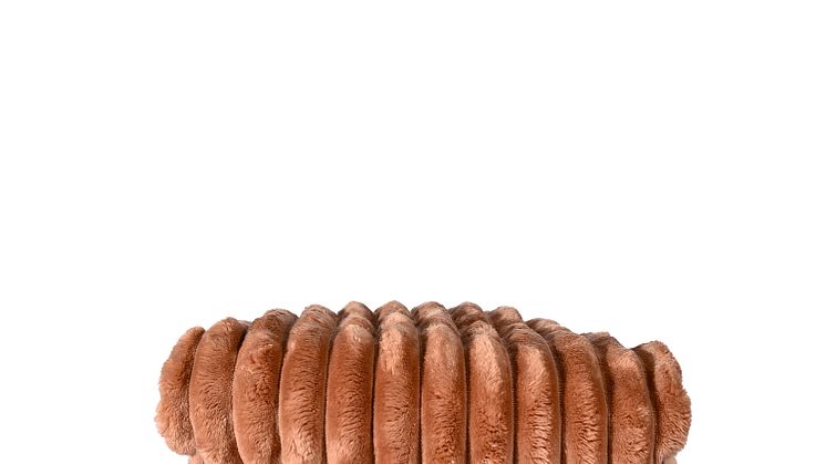 Esther fleece plaid Light brown