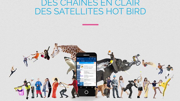 Eutelsat et Wiztivi lancent une application pour faire profiter aux téléspectateurs recevant les chaînes des satellites HOT BIRD du meilleur des programmes en clair 