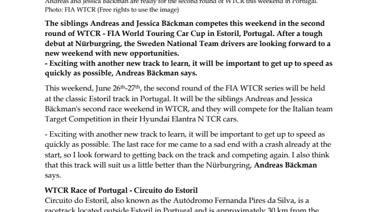 210621 ENG Pressrelease, WTCR Rd2 Estoril.pdf