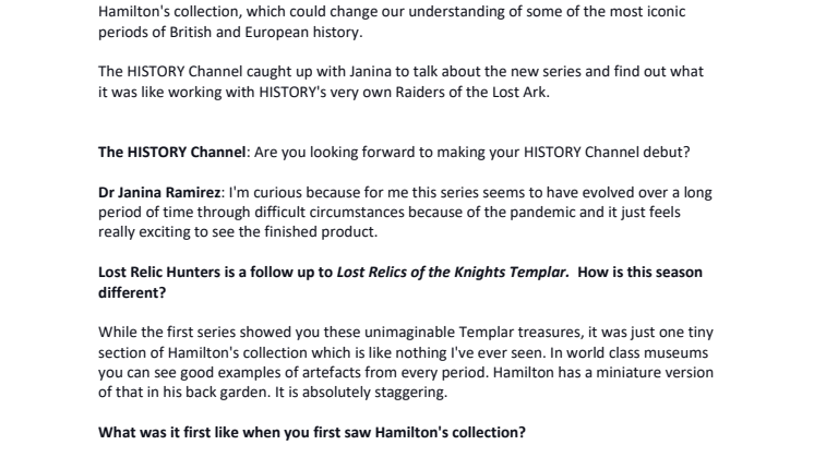 Lost Relic Hunters interview transcript 2021.pdf