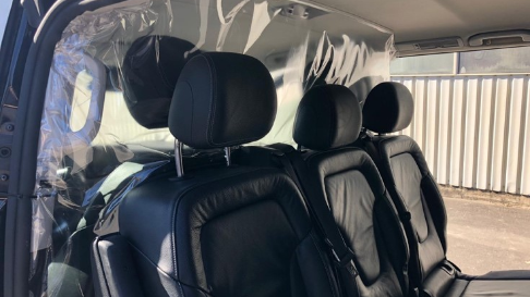 Corona-åtgärder i Taxi Stockholms bilar 