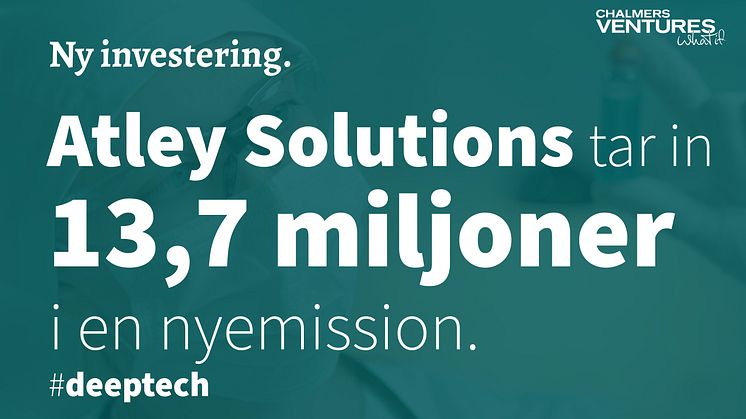 Atley Solutions tar in 13,7 miljoner kronor i nyemission 