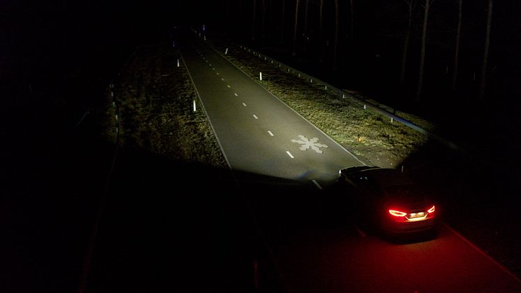 Ford frontlys projisering test 2022