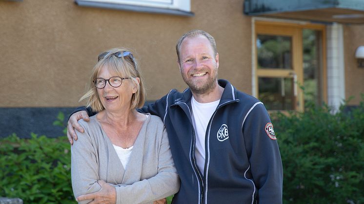 96,9 procent är nöjda med bemötandet från SKBs personal. Foto: Karin Alfredsson. 