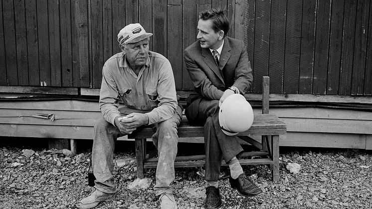 50 år sedan Palme blev statsminister. Ny bok samlar unik bildsamling på  Olof Palme från valåret 1968.