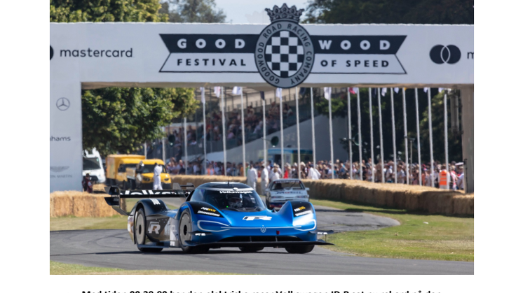 Volkswagen slår 20 år gammel rekord på Goodwood Festival of Speed
