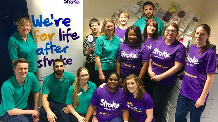 Local hospital heroes to take on a Resolution to Run for the Stroke Association