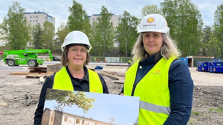 Lina Larhult och Monika Bubholz