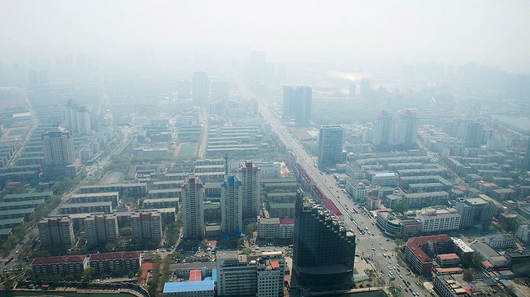 Forskningssamarbete om luftföroreningar och fotokemisk smog i Kina
