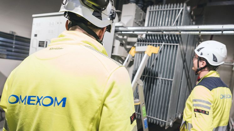 Omexom bidrar när Linde Energi investerar i en ny mottagningsstation  