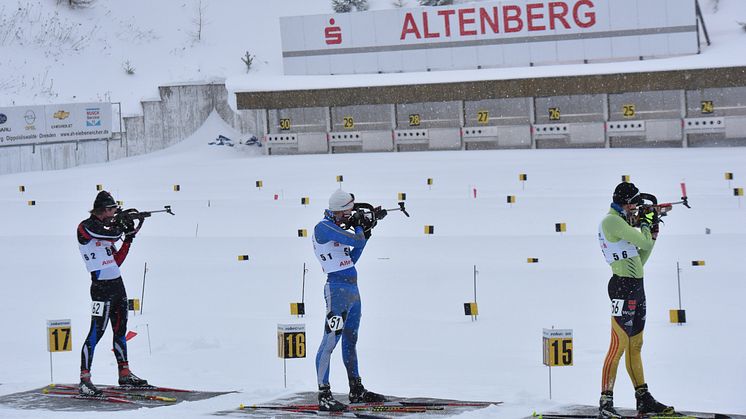 Junior Open European Championship im Biathlon in Altenberg (Foto: Tourist-Information Altenberg)