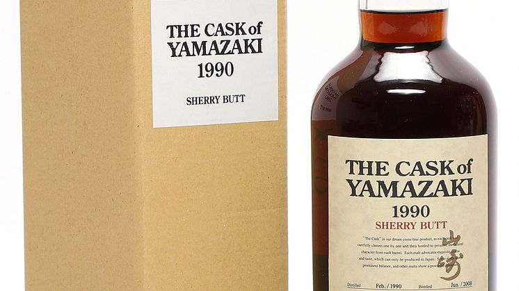1 bt. Yamazaki "The Cask" Sherry Butt, Single Malt Whisky, Japan 1990 A (hf/in). Oc.