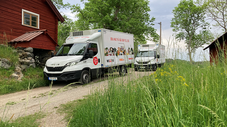 IVECO har levererat kylbilar till kunden Dagab