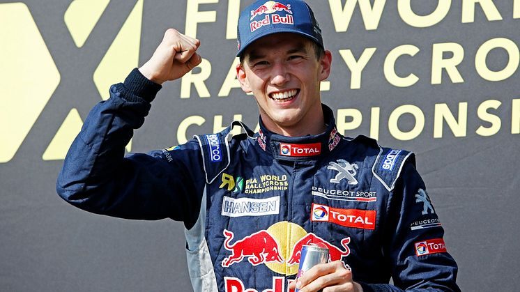Team Peugeot Hansen körde hem guldet i märkes-VM i Rallycross 2015