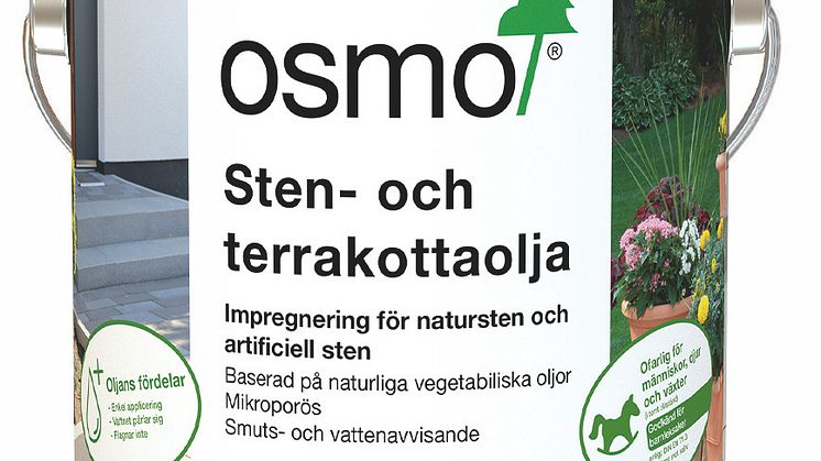 Osmo 620 Sten- och terrakottaolja 2,5L