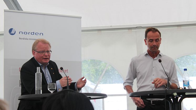 Nordisk försvarsdebatt "Finland litar helt på Sverige" 