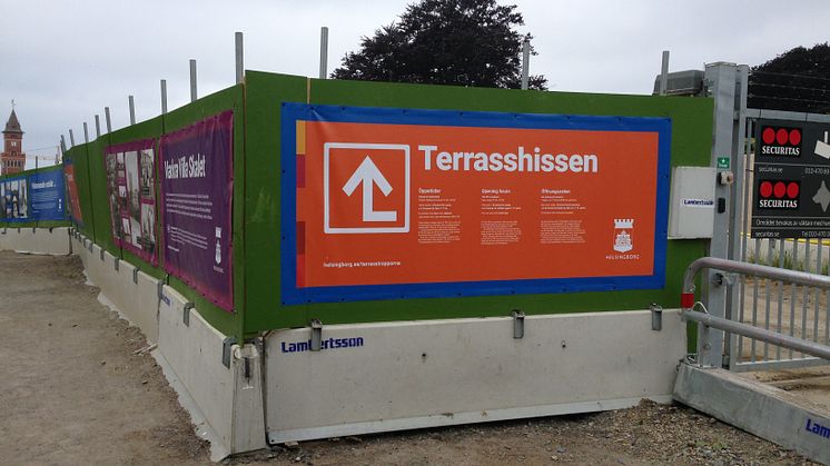 ​Terrasshissen stängs tillfälligt fram till slutet av november