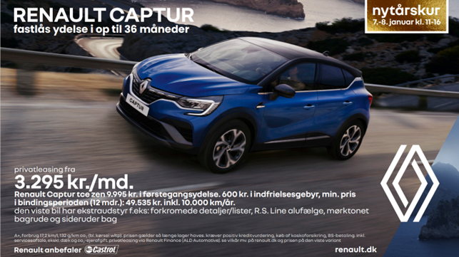 Captur Nytår