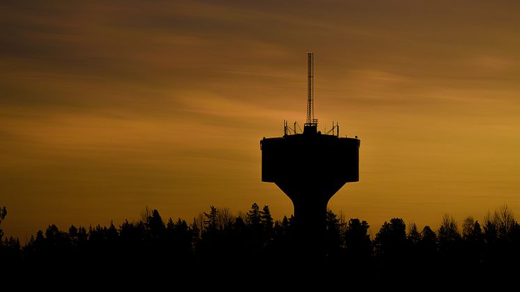 Pressinbjudan: Umeå vattentorn ljussätts