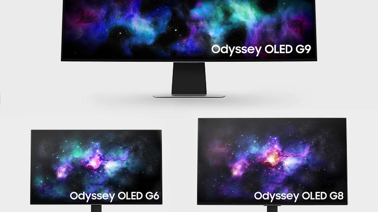CES 2024_Odyssey OLED series (G95SD, G80SD, G60SD)