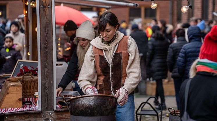 Julmarknad på Jul på slottet