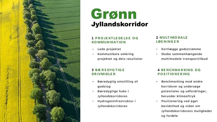 De 4 arbejdspakker