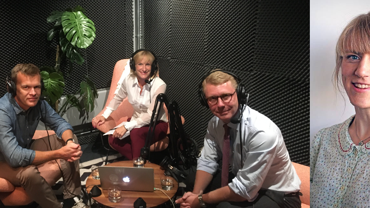 Från vänster i bild: David Mothander, Kristina Alvendal, Kristoffer Tamsons och Anna Pernestål.