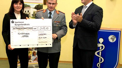 Das Kommando Sanitätsdienstliche Einsatzunterstützung veranstaltet ein Adventskonzert für Bärenherz