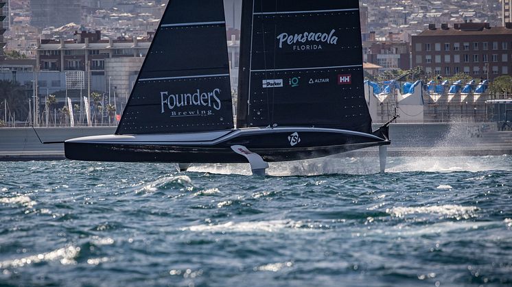 American Magic and Bluewater team up to avoid using thousands of single-use plastic bottles during the 2024 America’s Cup in Barcelona, Spain