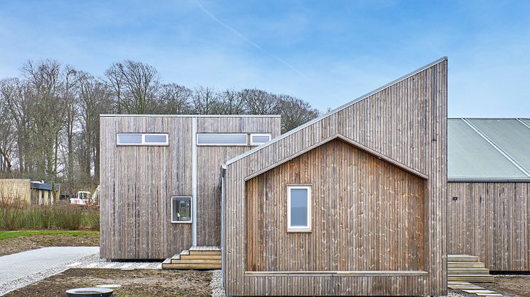 Das biologische Haus mit Kebony Fassade