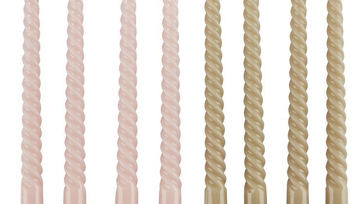 Lys BALDUR Ø3xH25cm 4pk (30,- DKK)