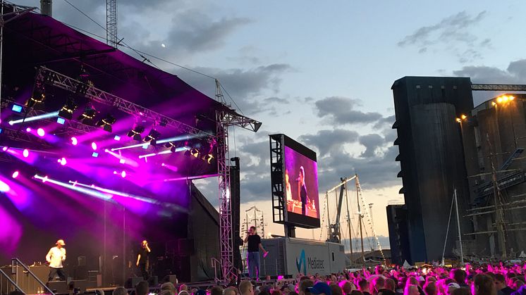 Sommarkonsert i Halmstad. Foto: Destination Halmstad
