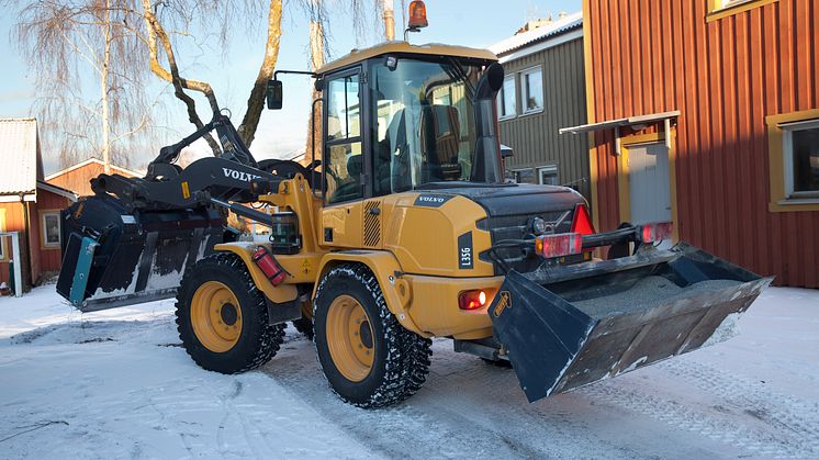 Volvo L35G - lösning för effektiv snöröjning