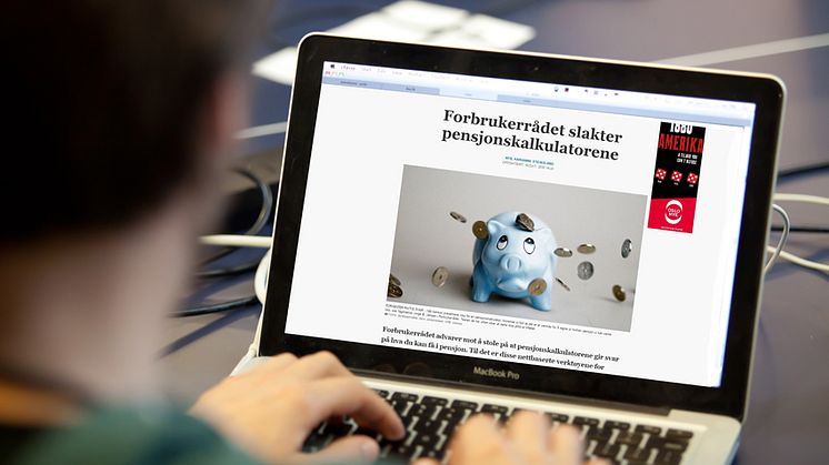 – Enig i at de åpne pensjonskalkulatorene er for dårlige